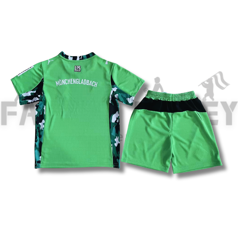 2025/2026 Borussia Mönchengladbach Away Jersey（For Kids）