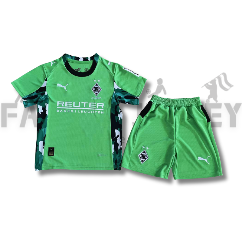 2025/2026 Borussia Mönchengladbach Away Jersey（For Kids）