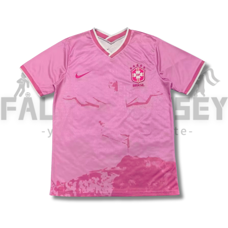 2025/2026 Brazil Pink Special Edition Football Jersey（Fans Version）