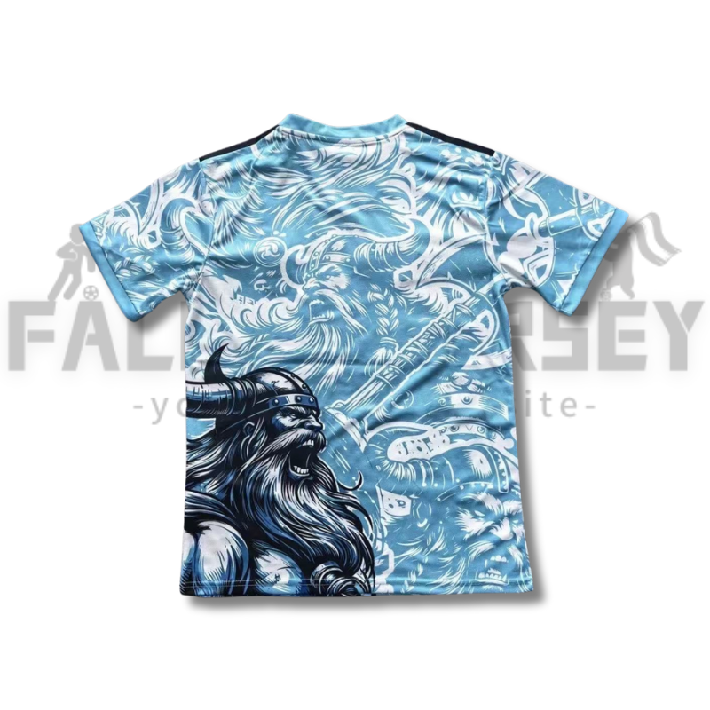 2025/2026 Real Madrid Blue Special Version Jersey（Fans Version）