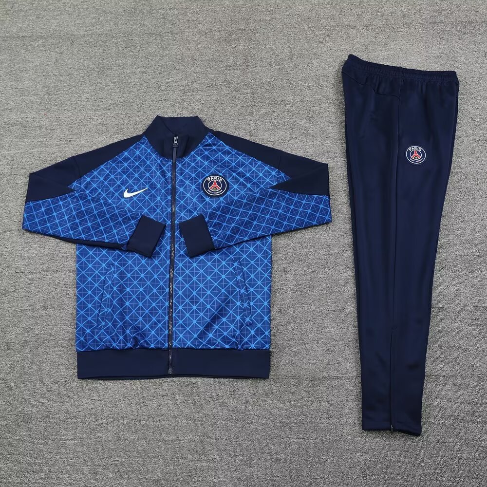 2025/2026 Paris Saint-Germain (Blue) Full zip training set