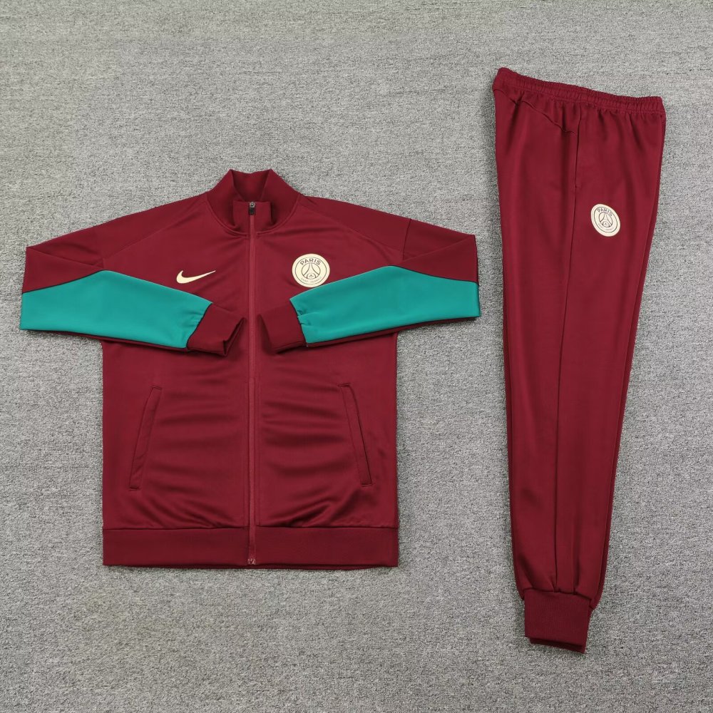 2025/2026 Paris (deep red)Full Zipper Training Set