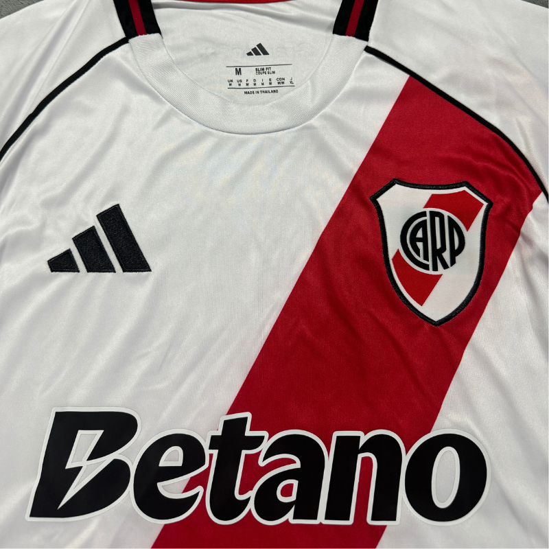 25/26 River Plate Home Football Shirt（Fans version）