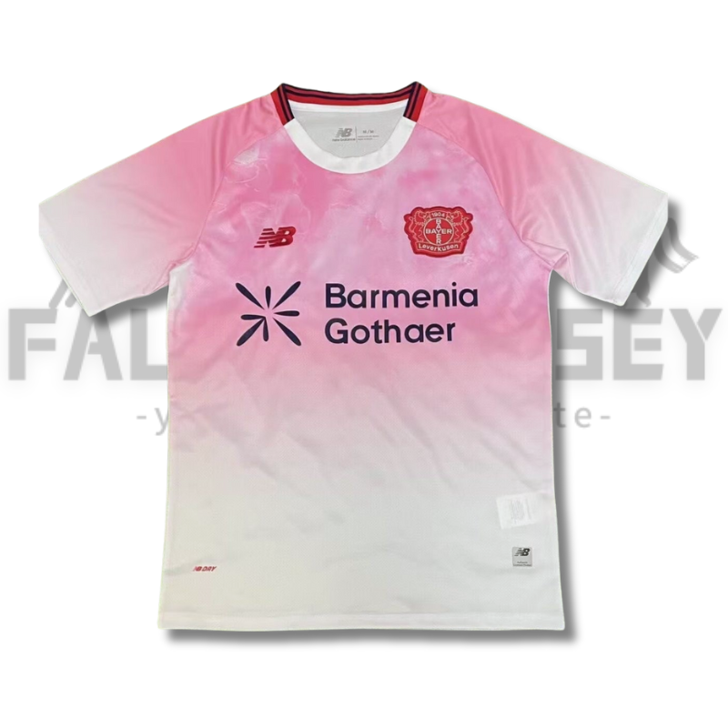 2025/2026 Leverkusen pink white Special Football Jersey（Fans version）