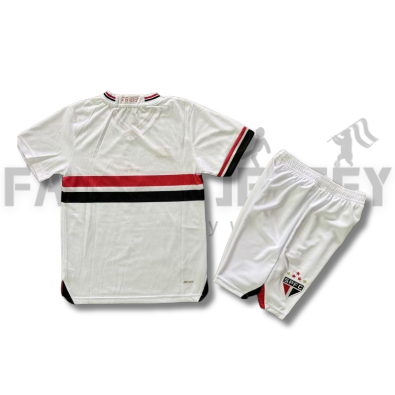 2025/2026 São Paulo Home Football Shirt（For Kids）