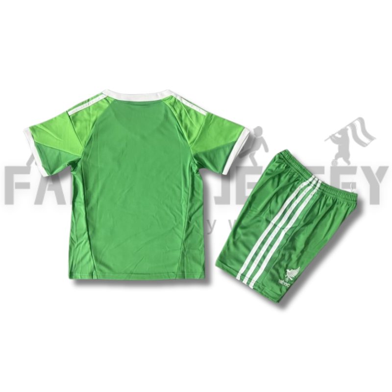 2025/2026 Mexico Concacaf Gold Cup Goalkeeper Jersey（For Kids）