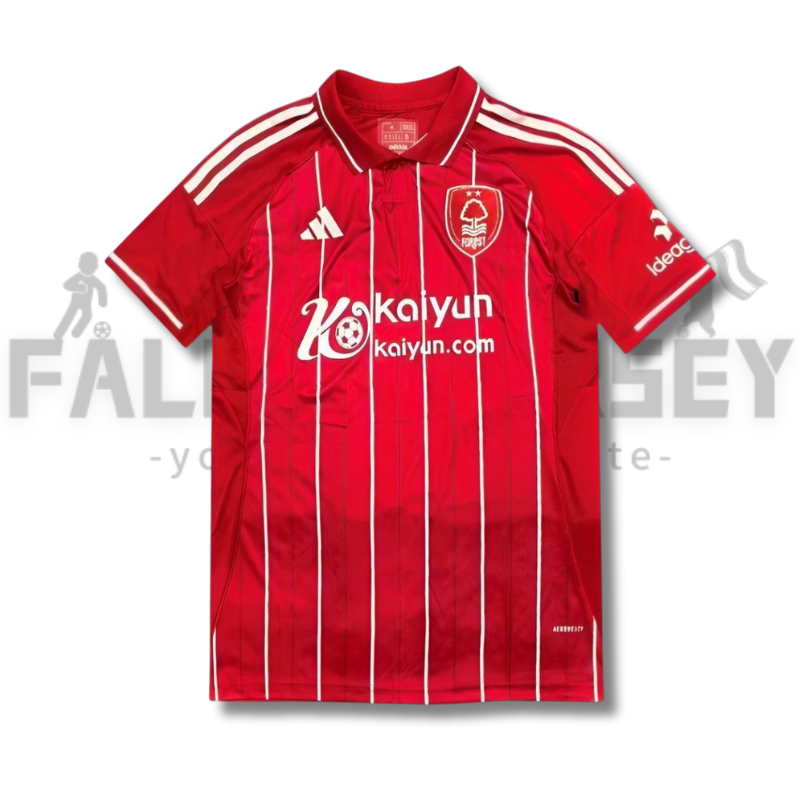 25/26 Nottingham Forest Home Football Shirt（ Fans Edition ）