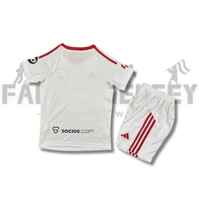 2025/2026 Sevilla Home Football Shirt（For Kids）