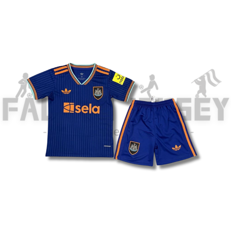 2025/2026 Newcastle United Away Football Shirt（For Kids）