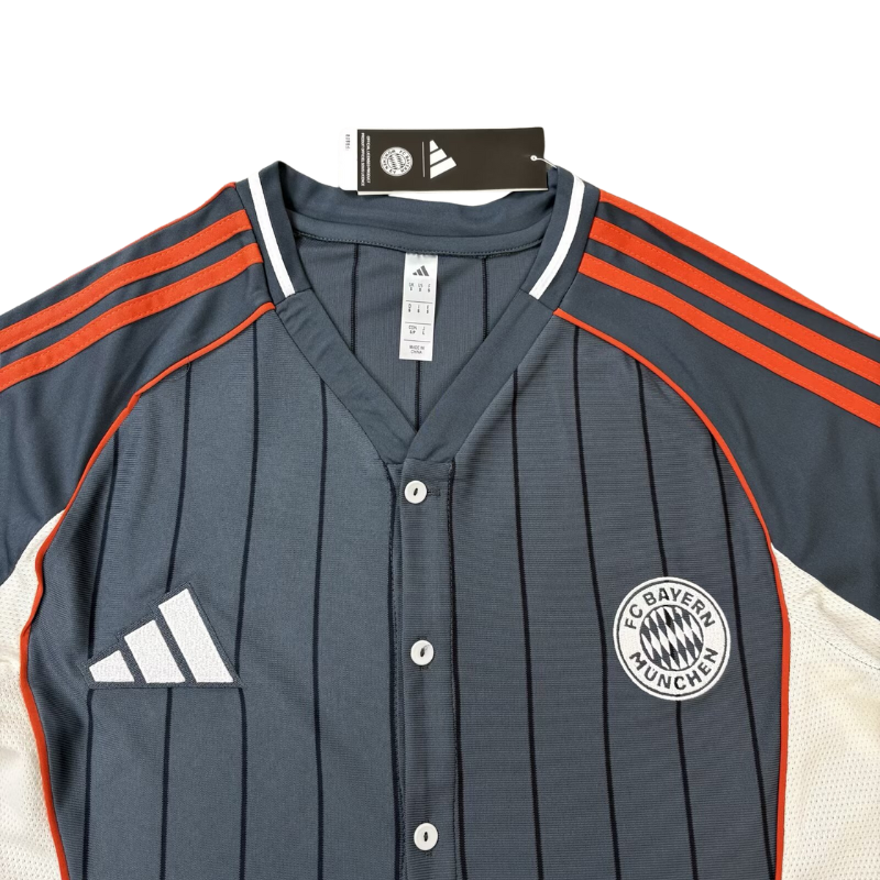 2025/2026 Bayern Baseball Style Pre match Casual Training Soccer Shirt