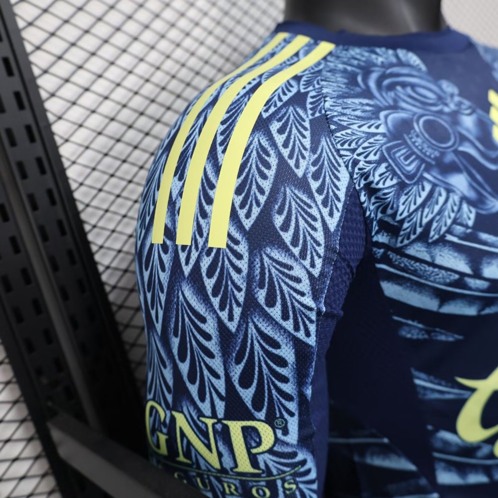 2025/2026 Club América Away Long sleeves Football Jersey （Player Version）