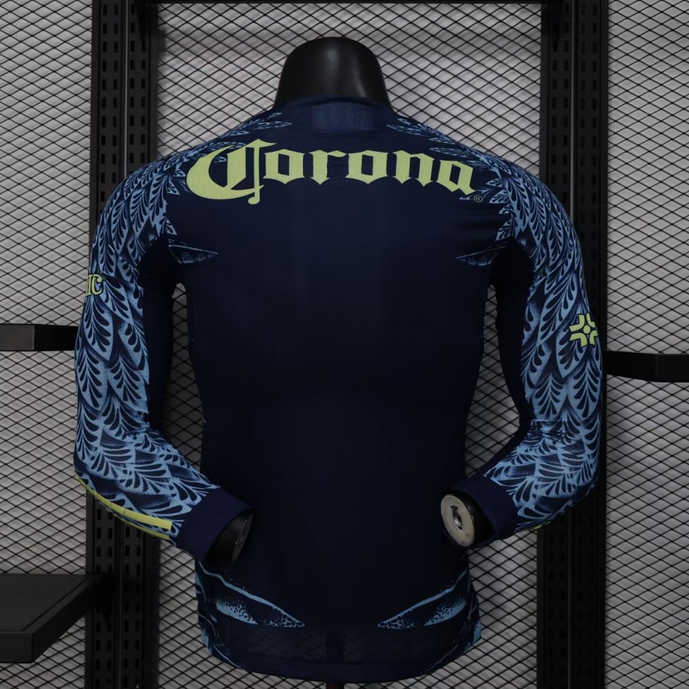 2025/2026 Club América Away Long sleeves Football Jersey （Player Version）