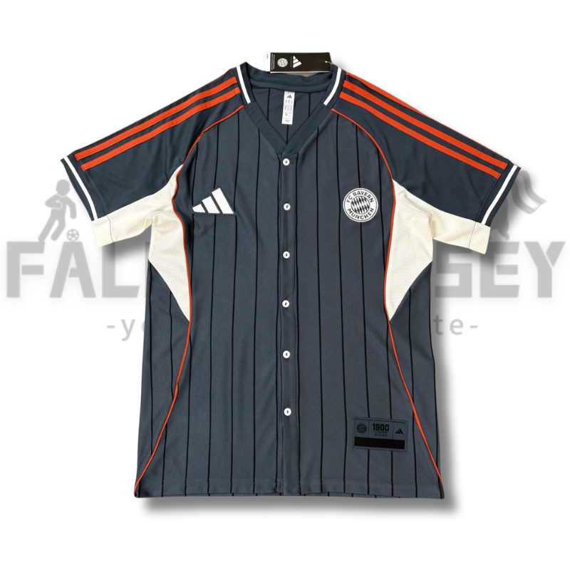 2025/2026 Bayern Baseball Style Pre match Casual Training Soccer Shirt