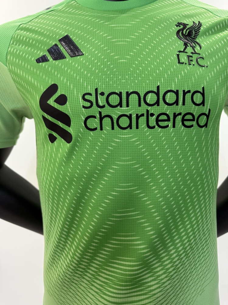 2025/2026 Liverpool Green Goalkeeper Jersey(Player Version)