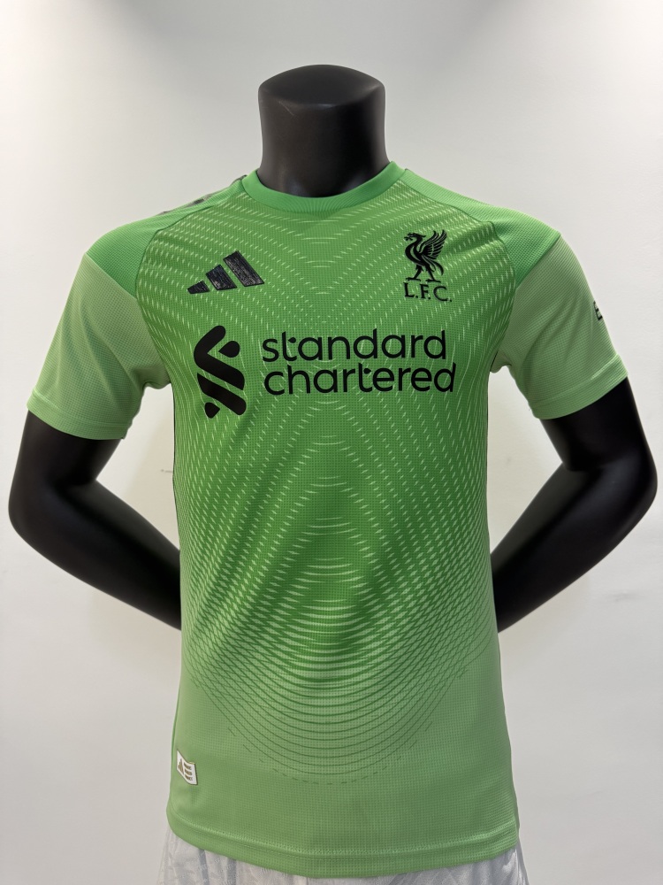 2025/2026 Liverpool Green Goalkeeper Jersey(Player Version)