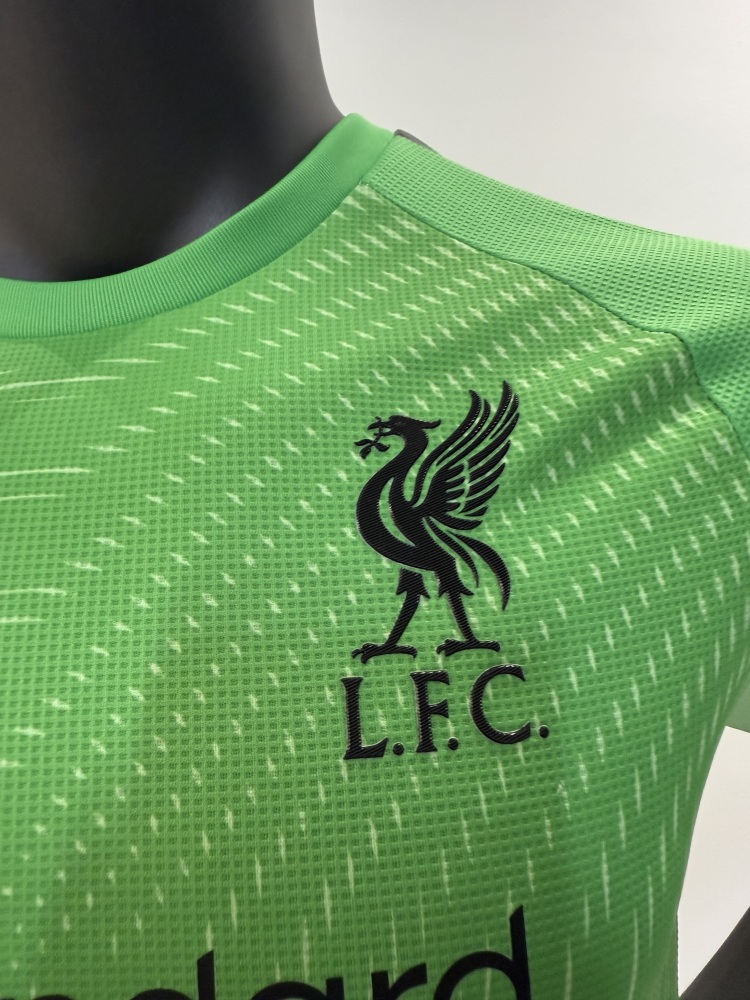 2025/2026 Liverpool Green Goalkeeper Jersey(Player Version)