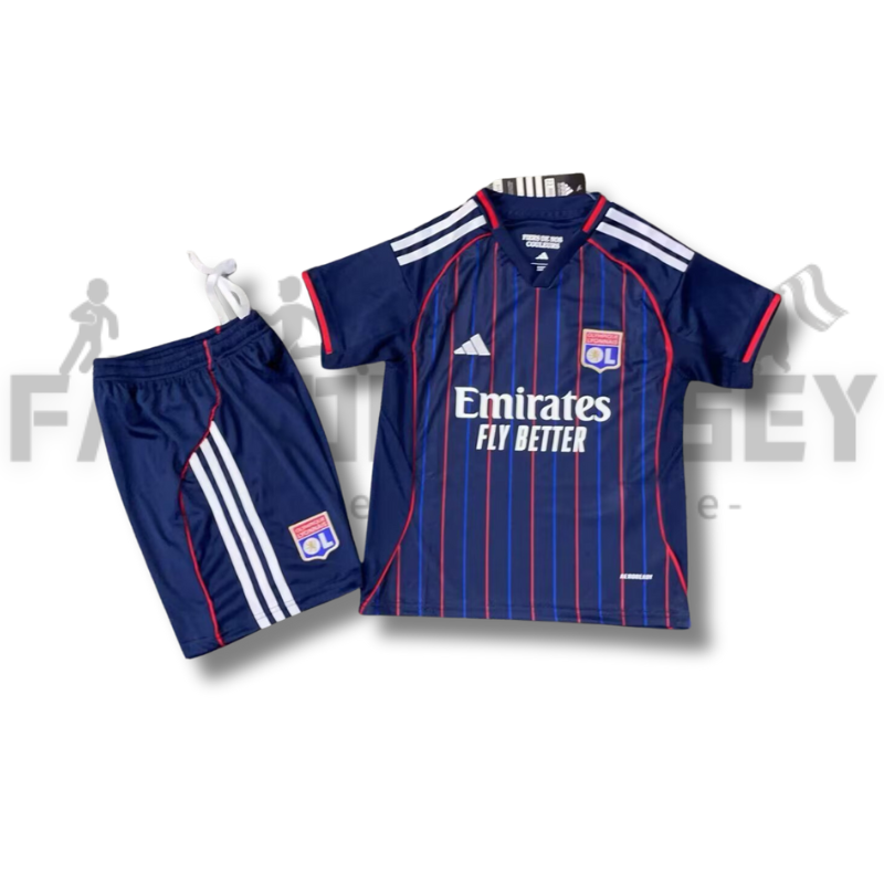 25/26 Lyonnais Away Edition Jersey（For Kids）