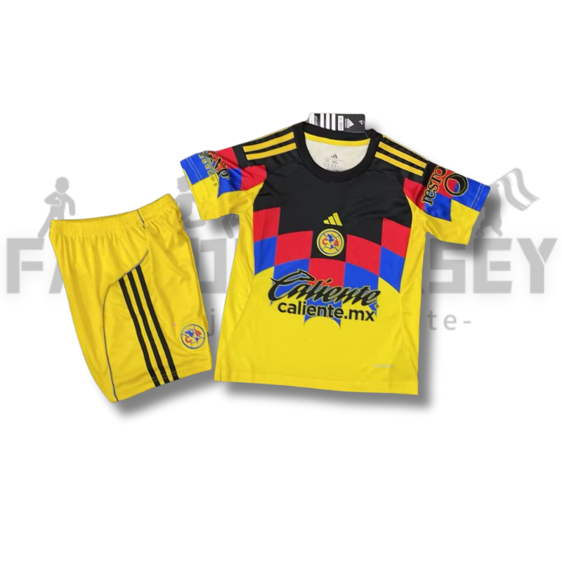 2025/2026 Club América Home Football Jersey（For Kids）