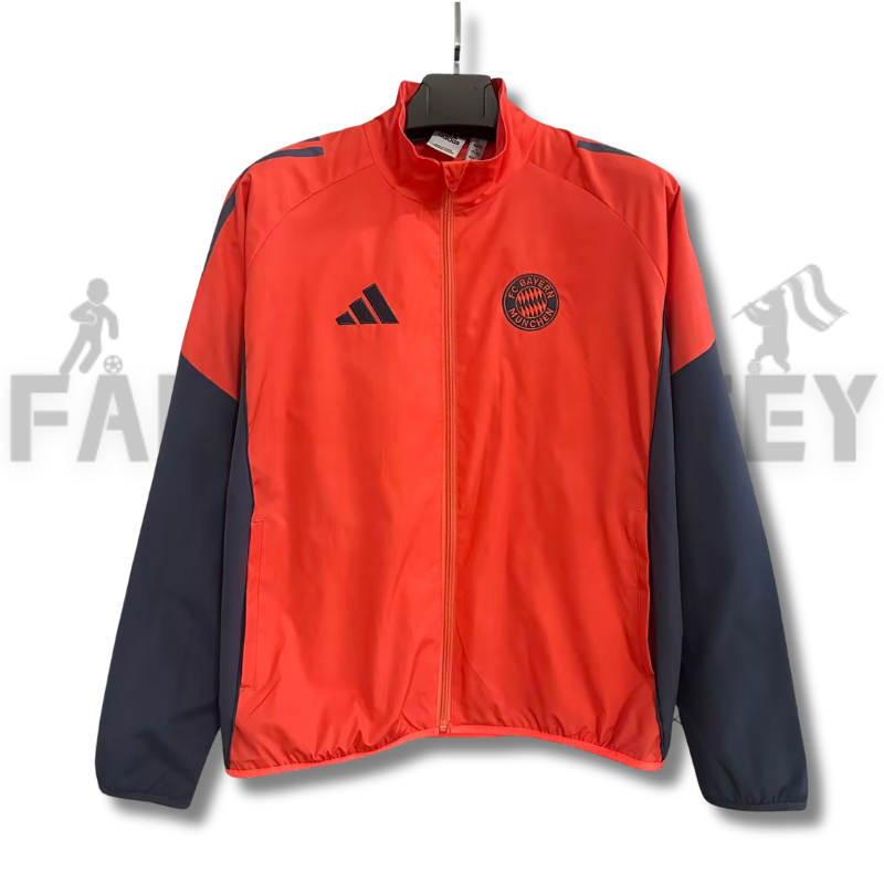 2024/2025 Bayern Munchen Orange Windbreaker