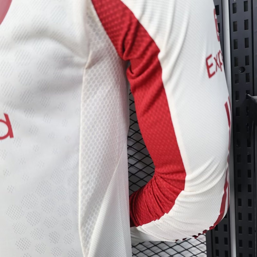 2025/2026 Liverpool Away Long Sleeve Jersey(Player Version)