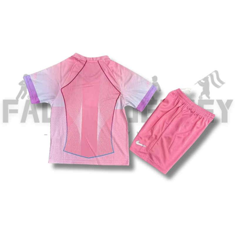 2025/2026 Paris Pink Special Football Jersey（For Kids）