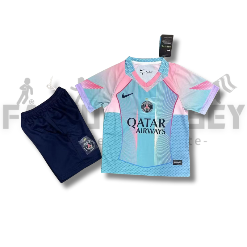 2025/2026 Paris Blue Special Football Jersey（For Kids）