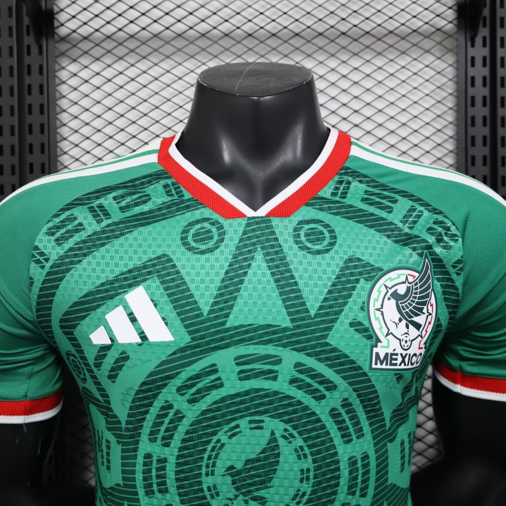 2025/2026 Mexico Home  Football Shirt（Player Edition ）