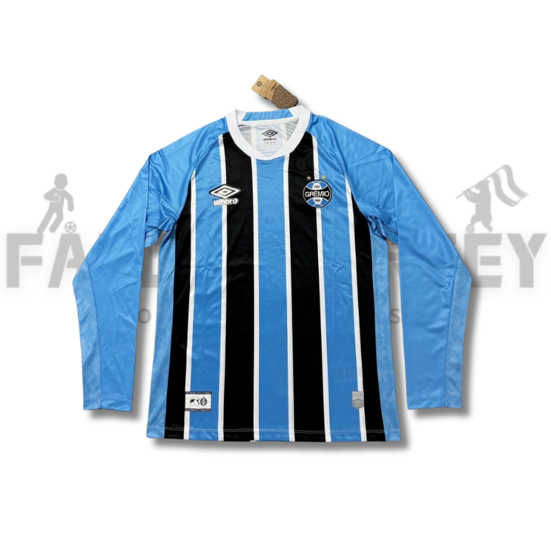 2025/2026 Grêmio Home Long sleeves Football Shirt（Fans version）