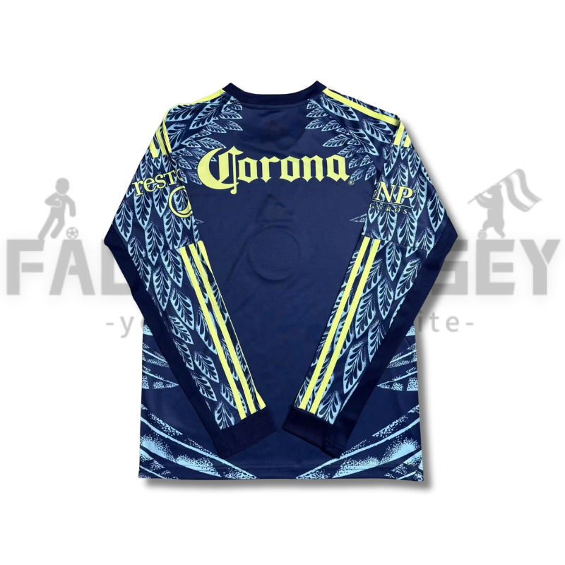 2025/2026 Club América Away Long sleeves Football Jersey （Fans Version）