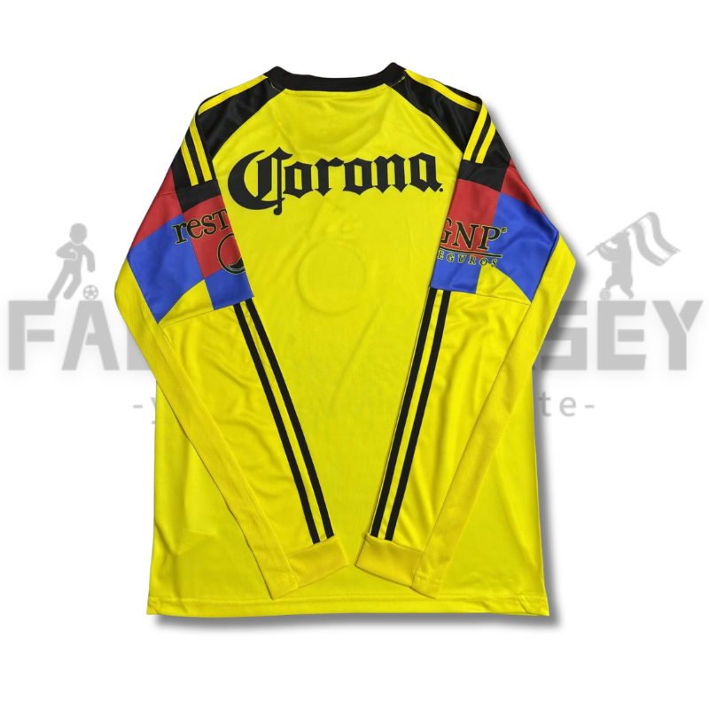 2025/2026 Club América Home Long sleeves Football Jersey （Fans Version）