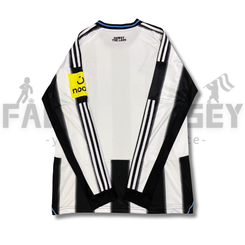 25/26 Newcastle United Home Long sleeves Football Shirt（ Fans Edition ）