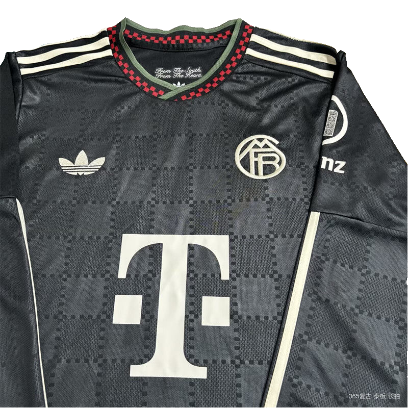 2025/2026 Bayern Munchen Third Long Sleeves Jersey  (Fans Version)