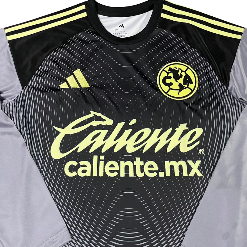 2025/2026 Club América Long sleeves Goalkeeper Football Jersey （Fans Version）