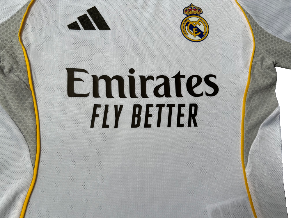 2025/2026  Real Madrid Home Player Kit（For Kids）