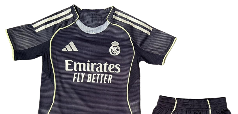 2025/2026 Real Madrid Away Player Kid（For Kids）