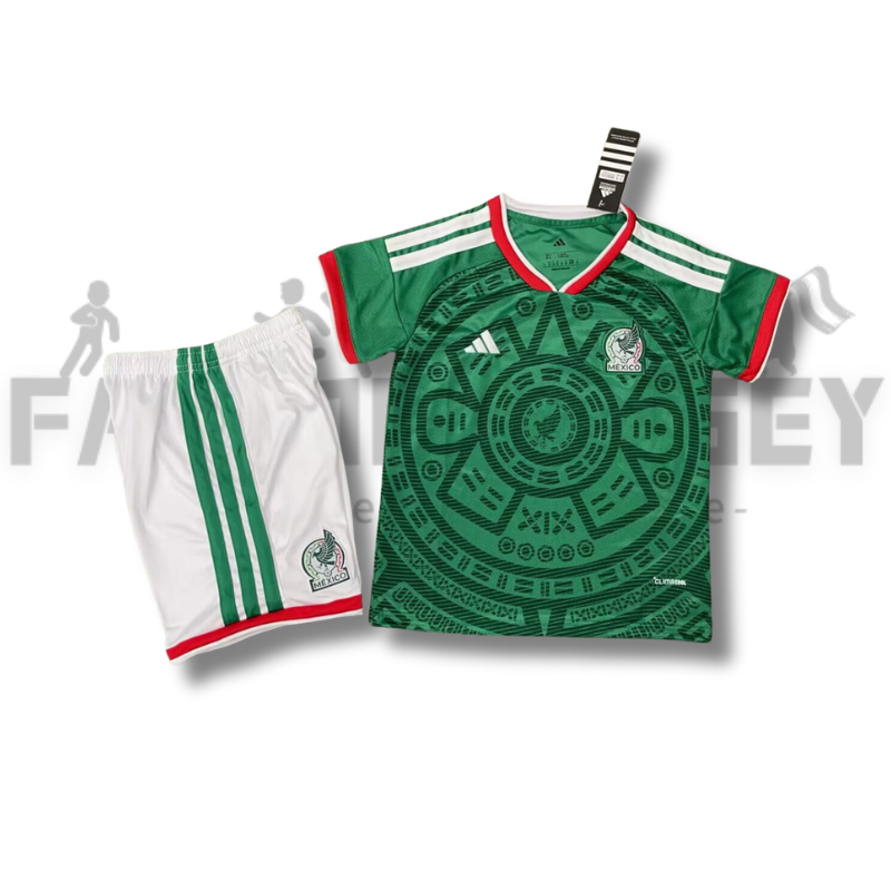 2025/2026 Mexico Home Jersey（For Kids）
