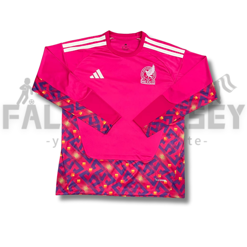 2025/2026 Mexico Goalkeeper Long sleeves Football Shirt（Fans Edition ）