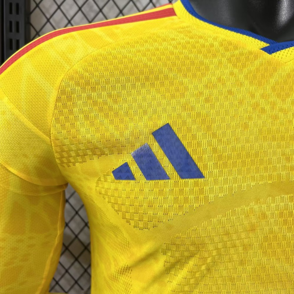 2025/2026  Colombia Home Long sleeves Jersey（Player Version）