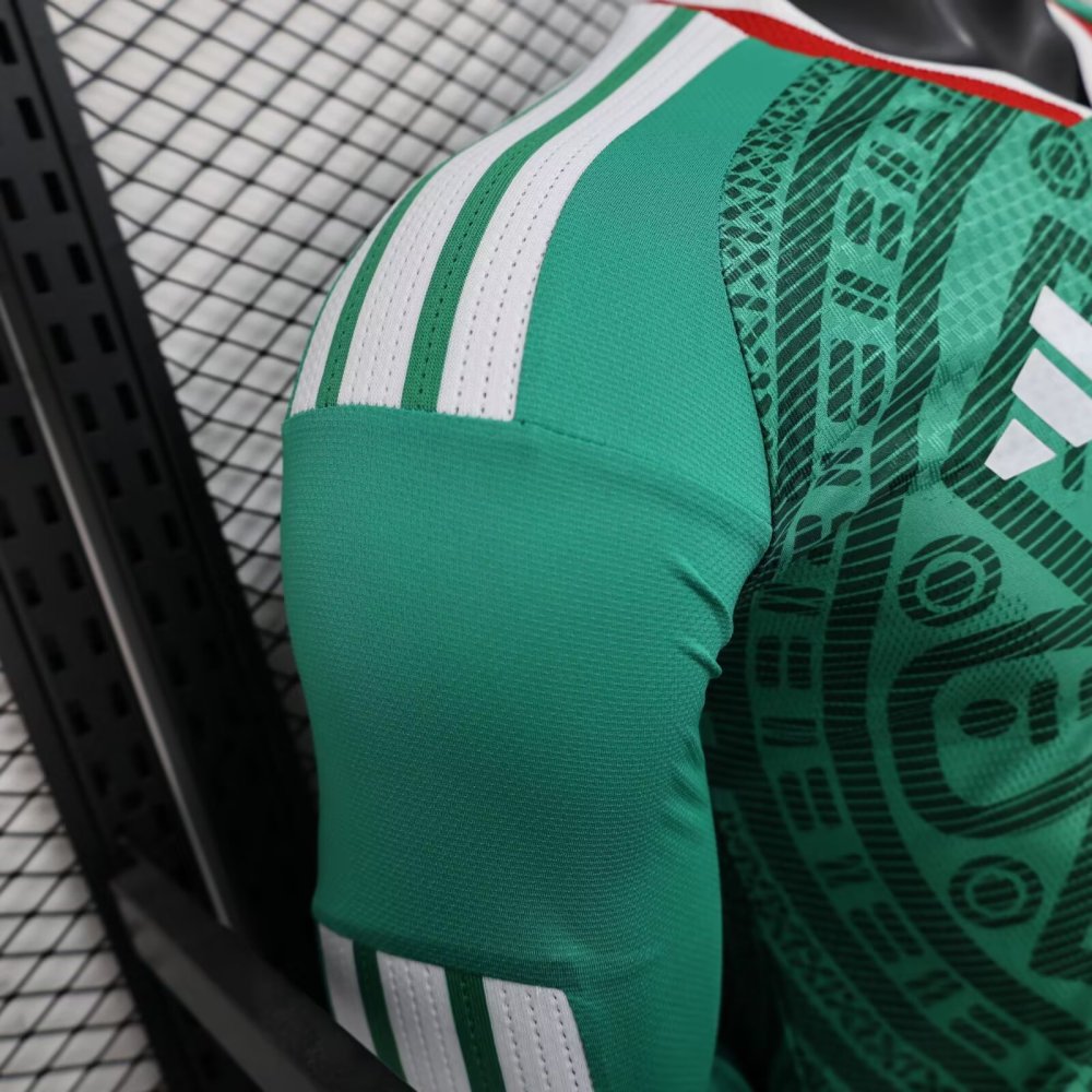2026 Mexico World Cup Home Long sleeves Football Shirt（Player Edition ）