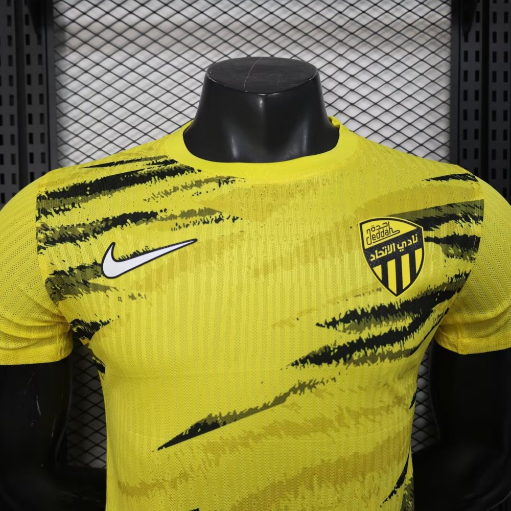 2025/2026 Al-Ittihad Yellow Special version Jersey( Player Version ）
