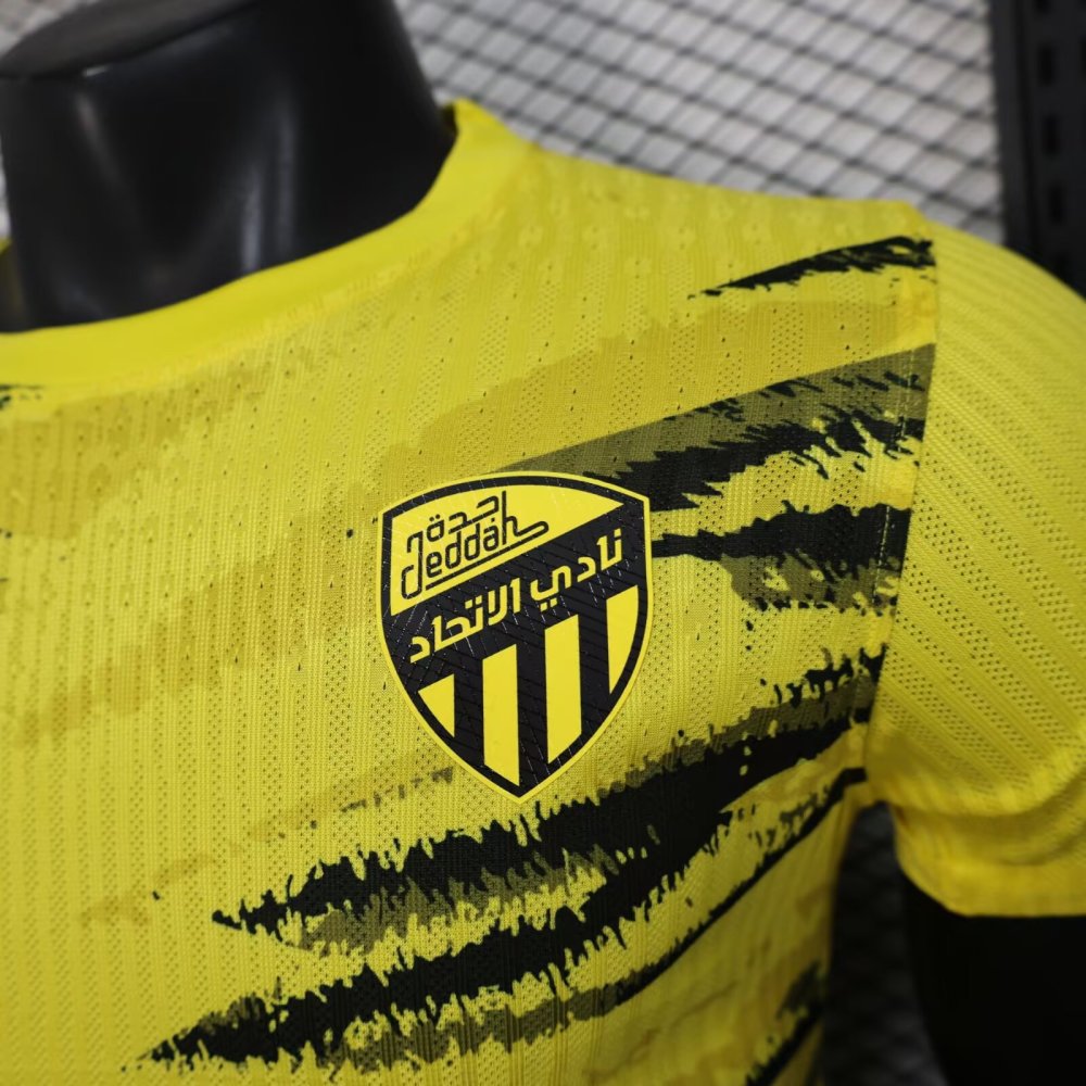 2025/2026 Al-Ittihad Yellow Special version Jersey( Player Version ）