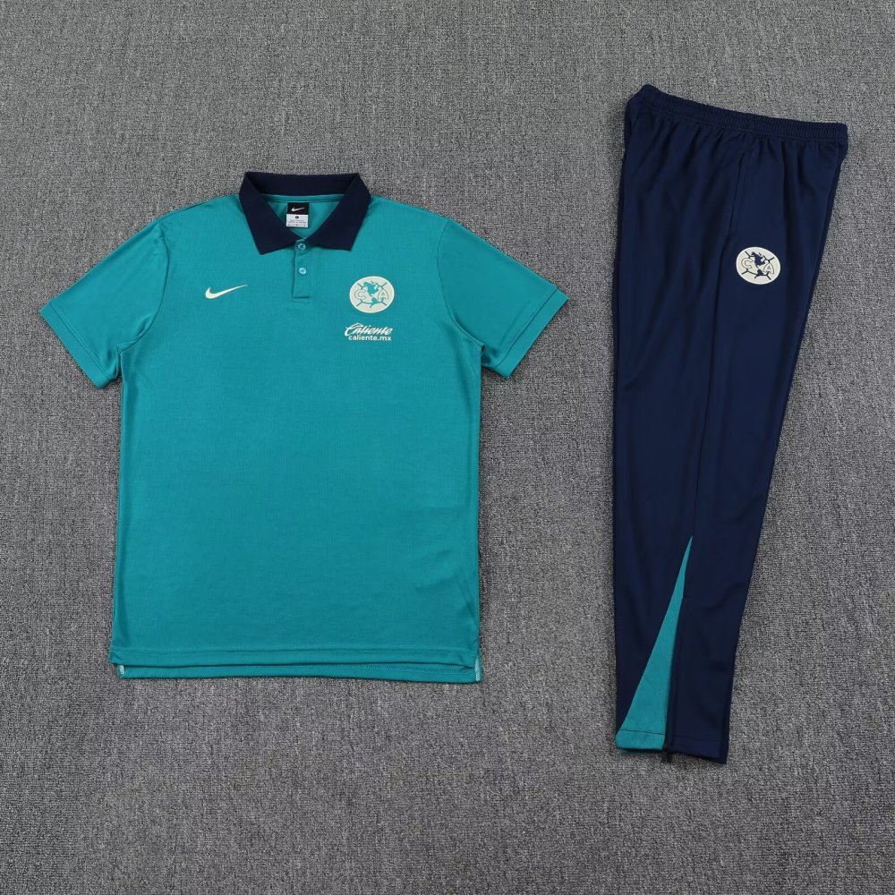 2025/2026 Club América Green Polo training suit