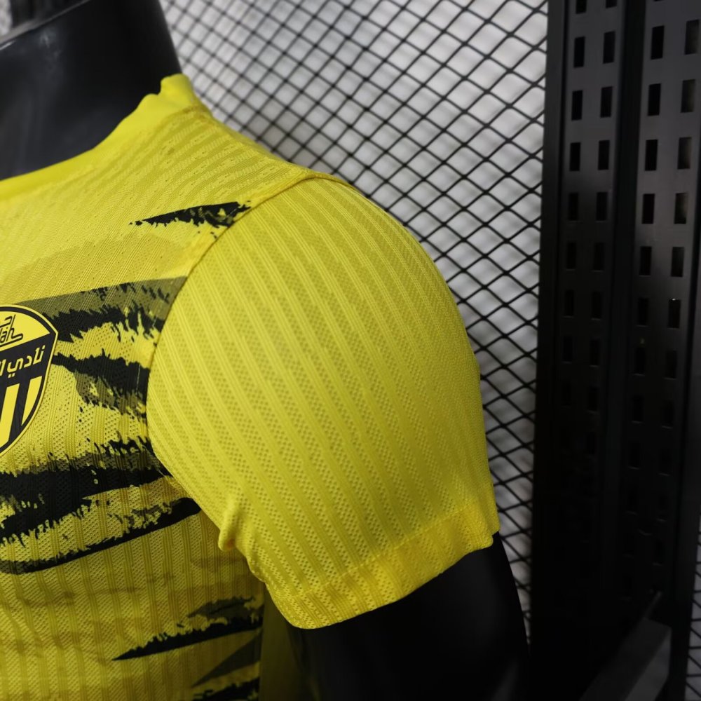 2025/2026 Al-Ittihad Yellow Special version Jersey( Player Version ）