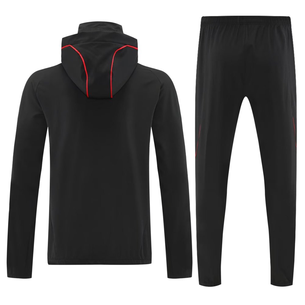 2025/2026 Liverpool Black Hooded Training Suit