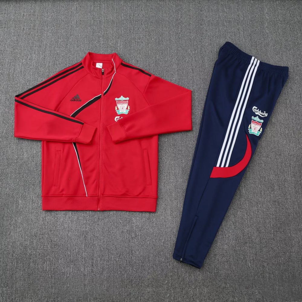 2025/2026 Liverpool (Red Retro) Full zipper Training Suit