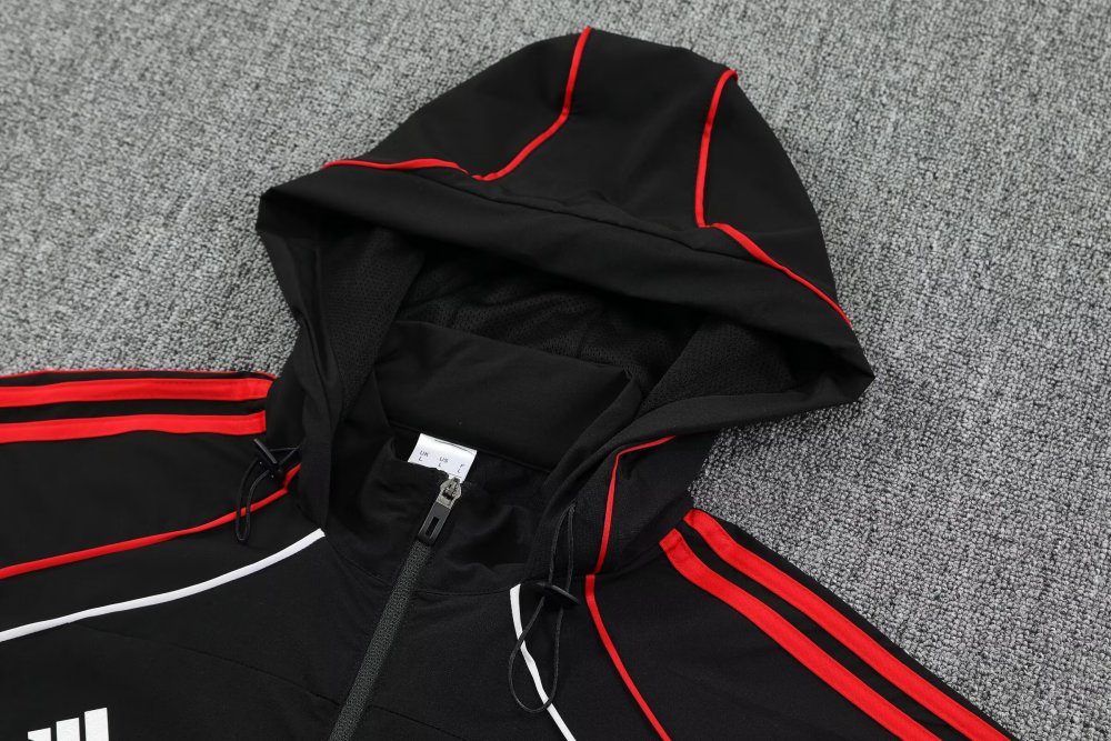 2025/2026 Liverpool Black Hooded Training Suit