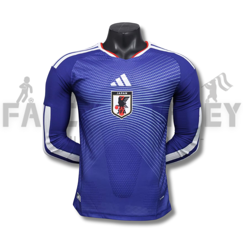 2026 Japan World Cup Home Long sleeves Football Shirt（Player Version）