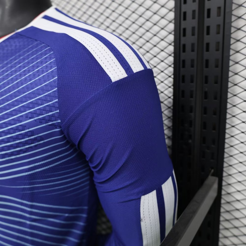 2026 Japan World Cup Home Long sleeves Football Shirt（Player Version）