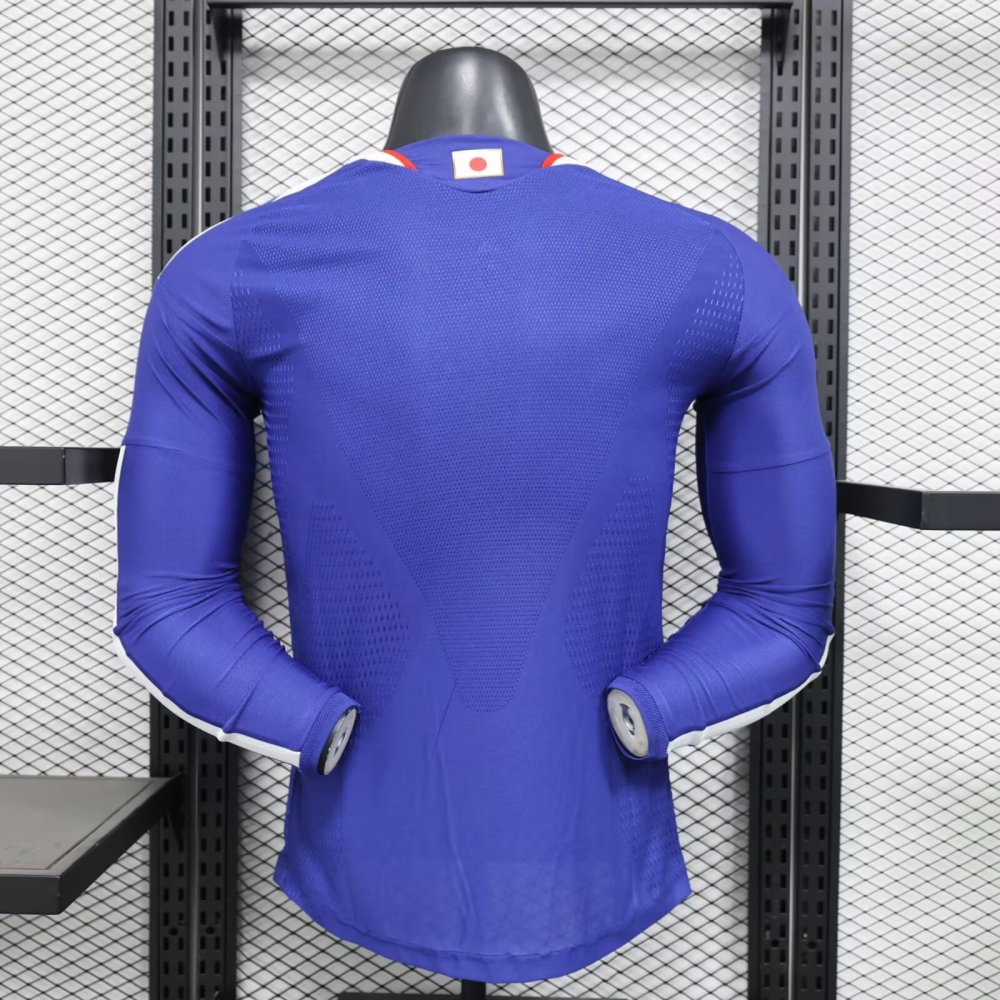 2026 Japan World Cup Home Long sleeves Football Shirt（Player Version）