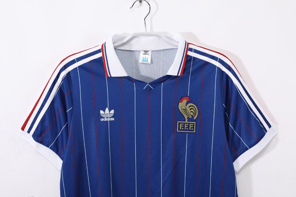 1982 France Home Football Shirt (Retro)